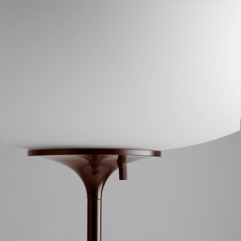 Lampadaire STEMLITE Rouge foncé GUBI