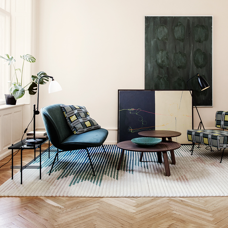 TS H 40 Marbre Marquina noir GUBI