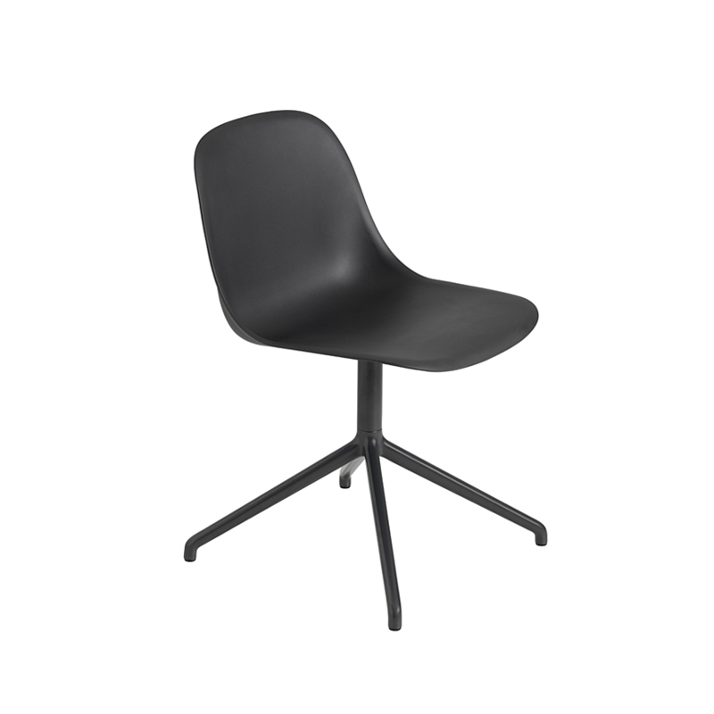 FIBER CHAIR pied central Noir