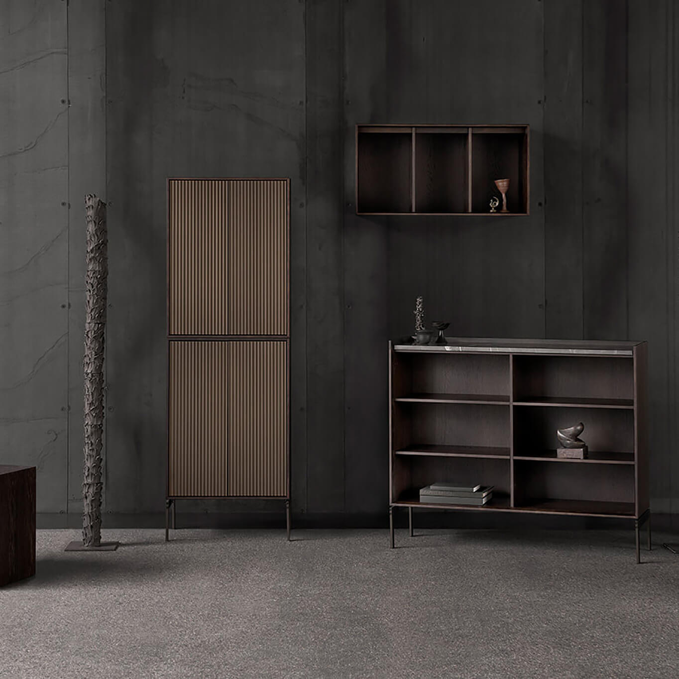 VIPP675 Buffet H4 H 180 Chêne Foncé VIPP