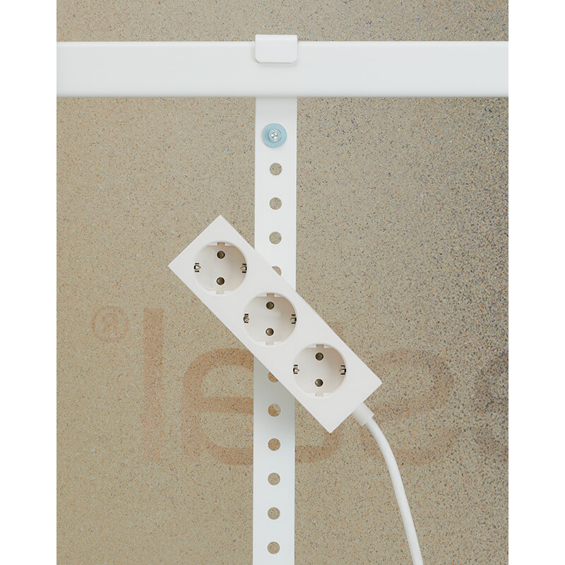 Multiprise POWER 2 m Perle PEDESTAL