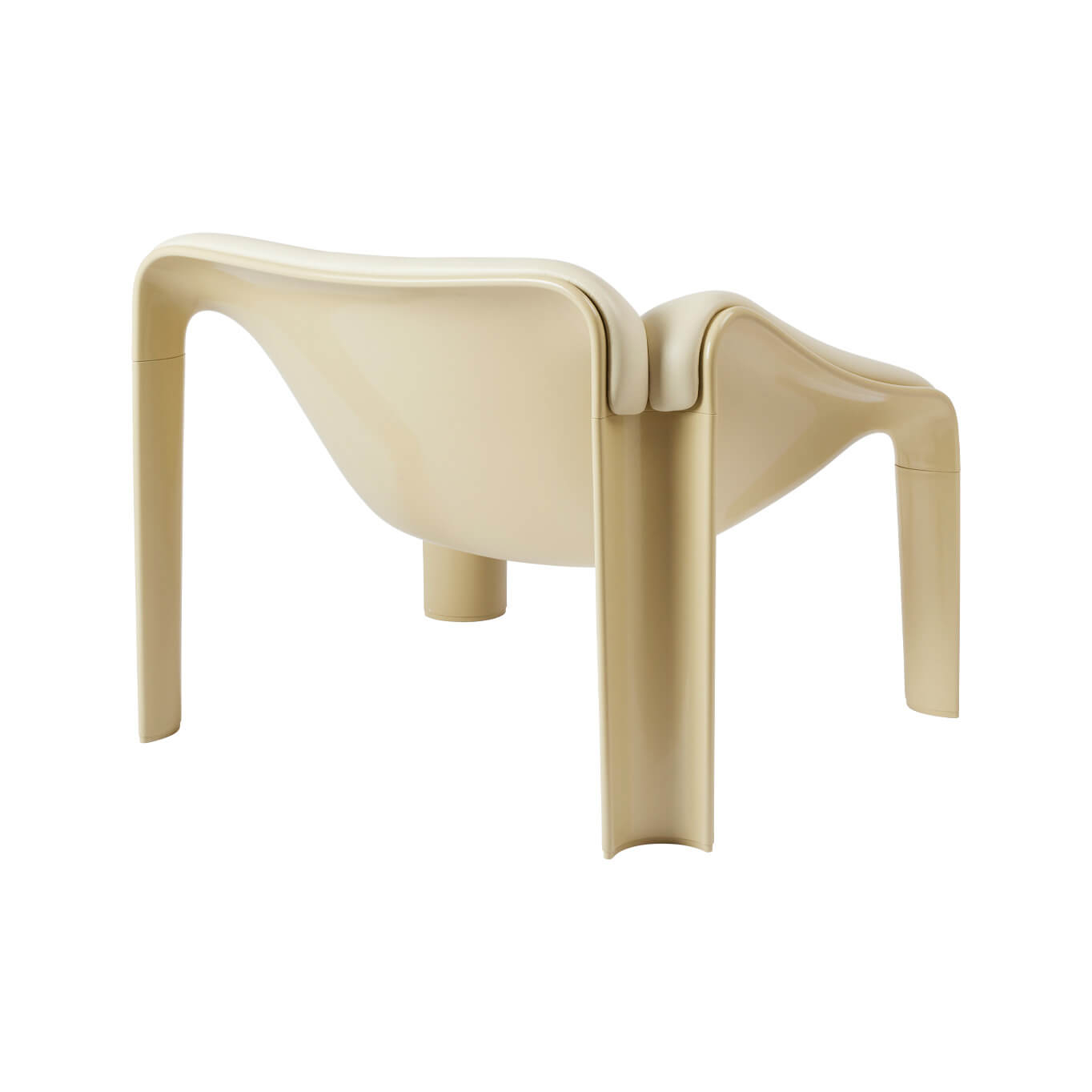 F300 Cuir Smooth Crème / Vert Pastel GUBI