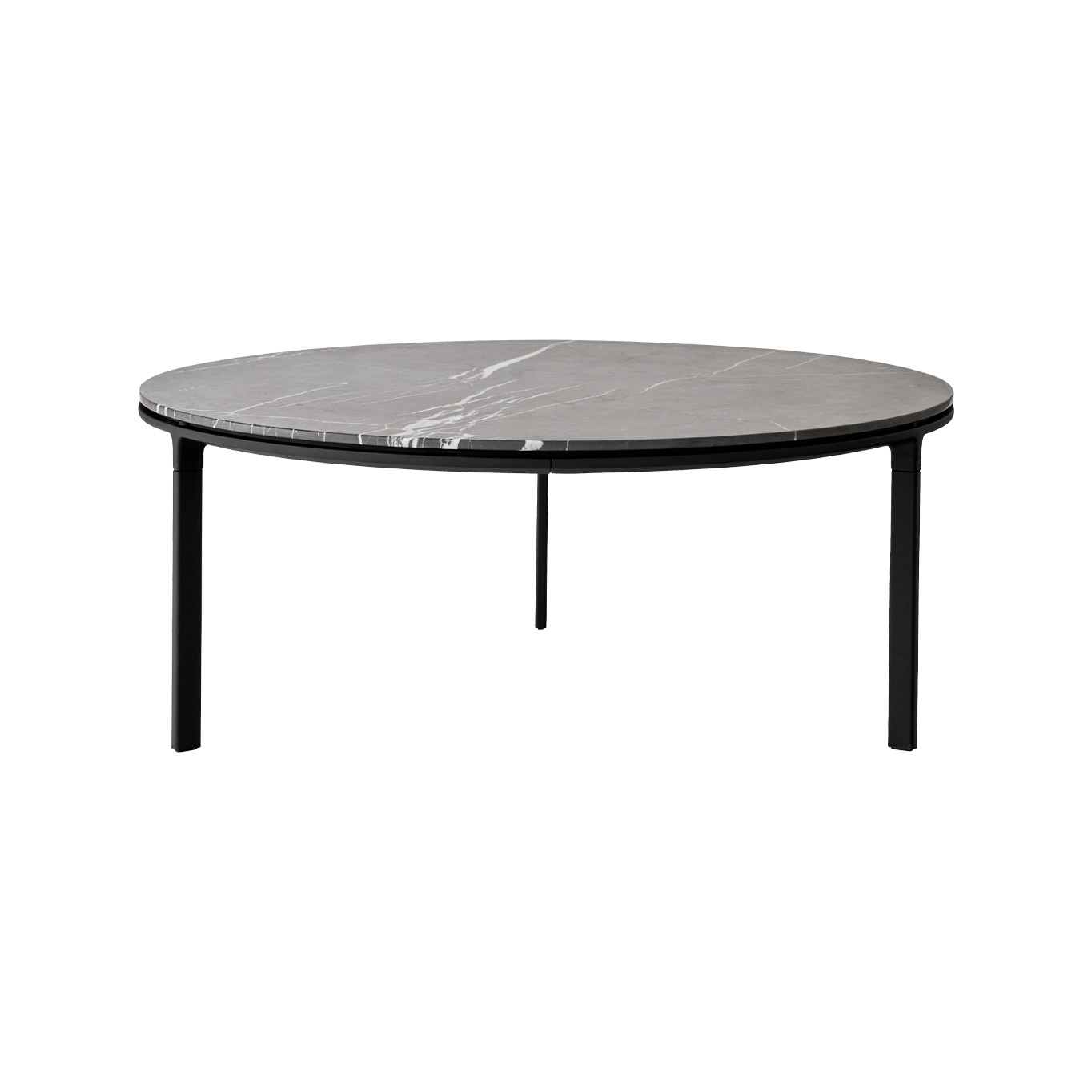 COFFEE TABLE Ø 90 Marbre Pietra gris VIPP
