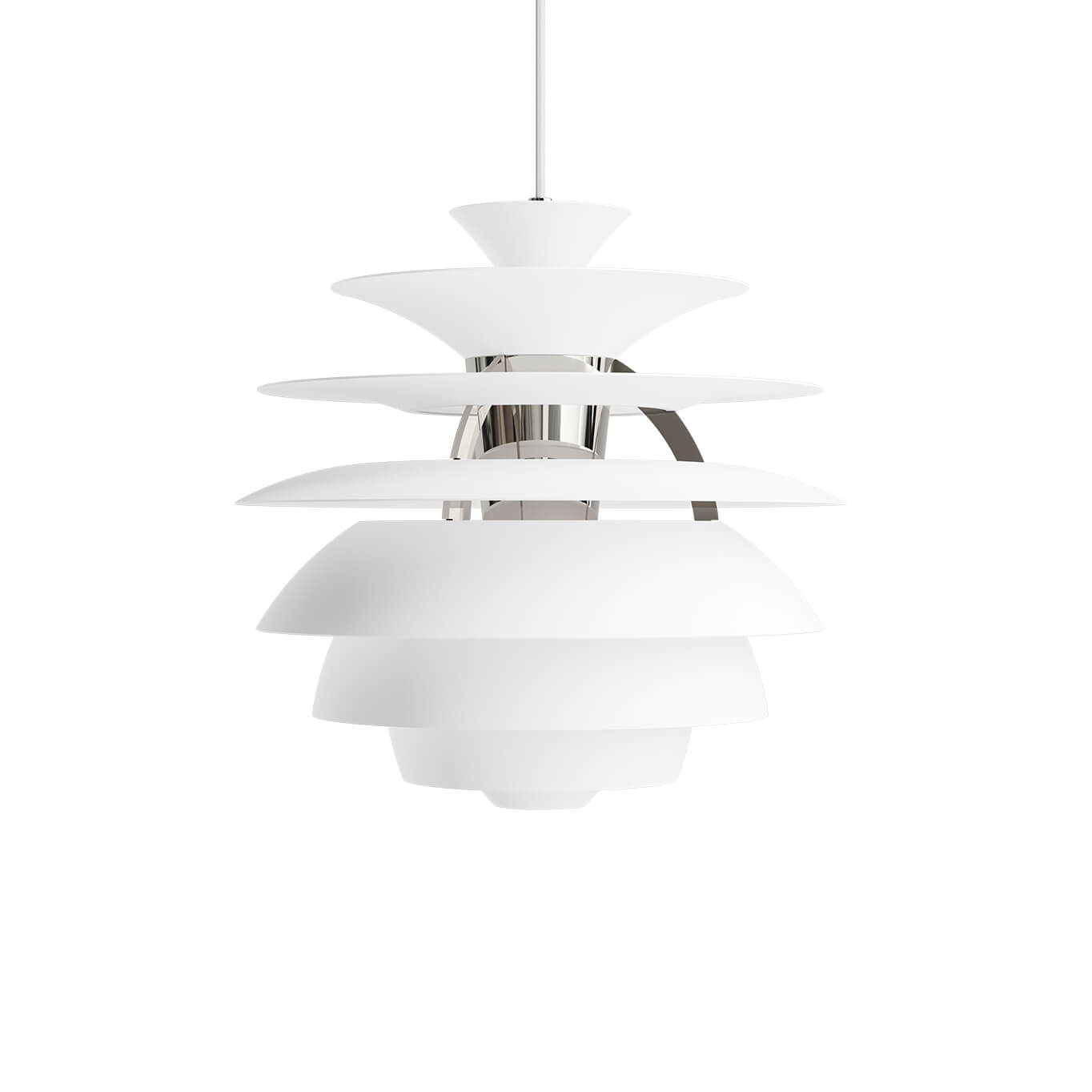 PH SNOWBALL Blanc doux/ chrome