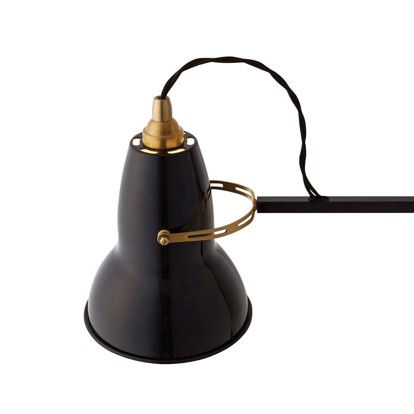 Lampe de bureau ORIGINAL 1227 BRASS Noir ANGLEPOISE