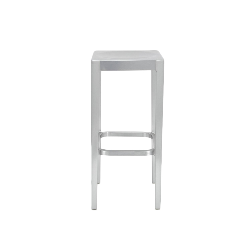 EMECO BARSTOOL Aluminium brossé