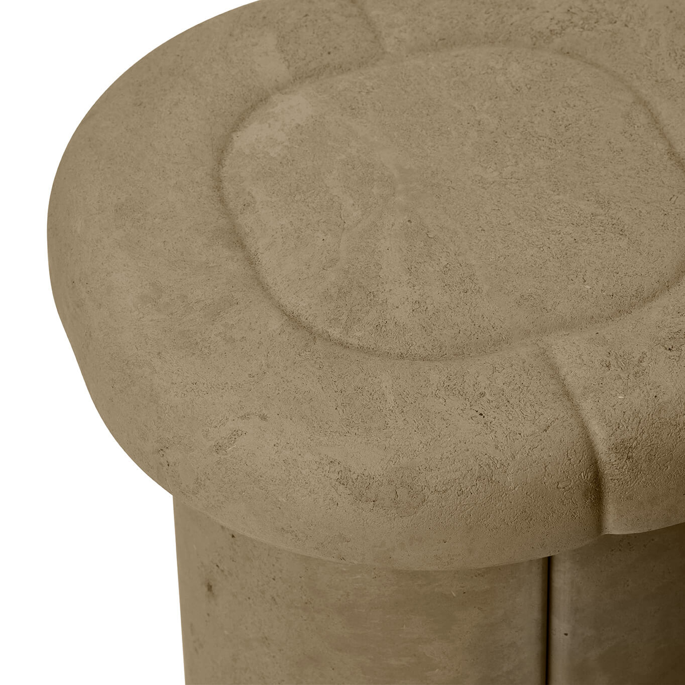 Tabouret ALDER STOOL Gris terre MATER