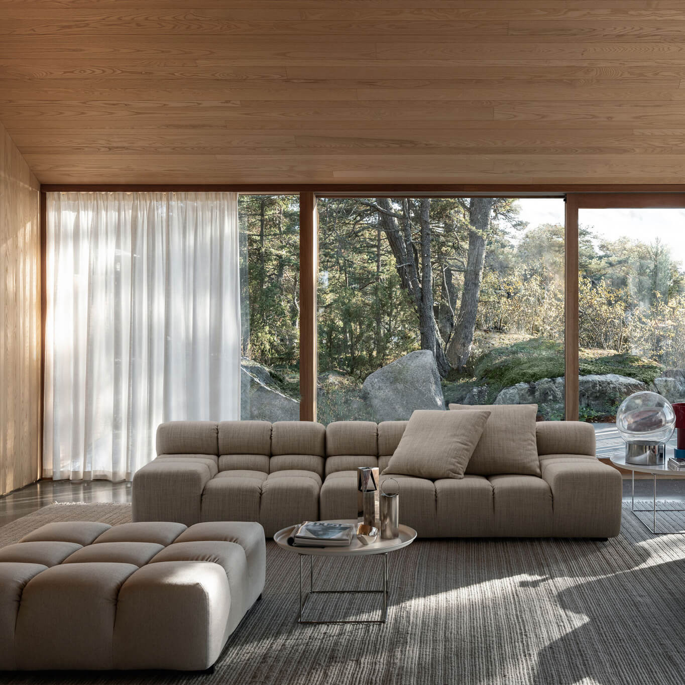 TUFTY-TIME angle droit Rattier Astro corde B&B ITALIA