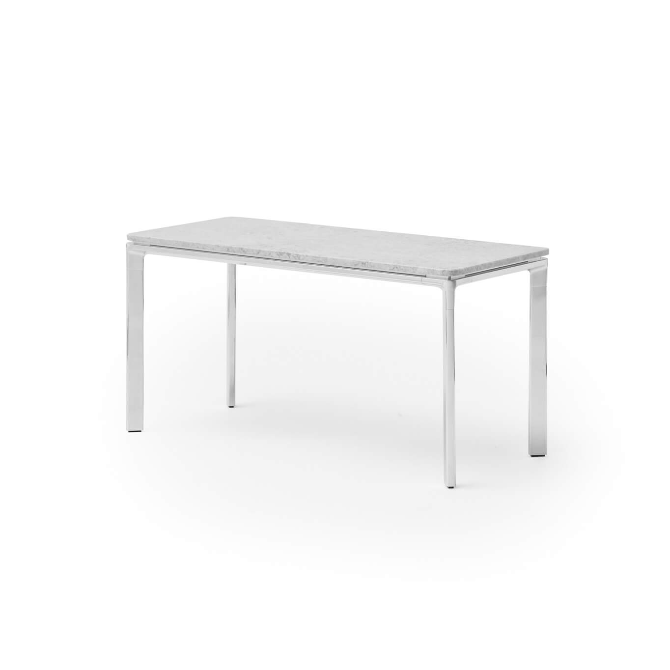 COFFEE TABLE SQUARE Marbre Sky gris 30x70 VIPP
