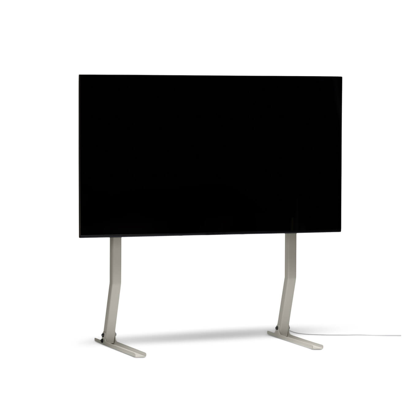 Meuble TV Support TV BENDY Haut Gris PEDESTAL
