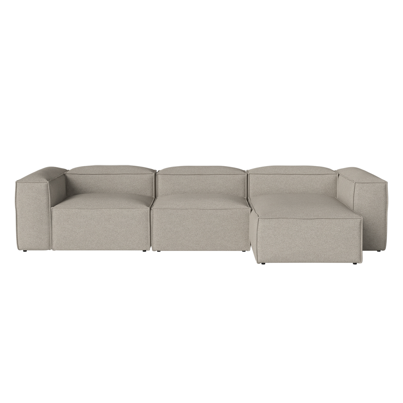 COSIMA Chaise Longue Right  340x100 Monza Sand