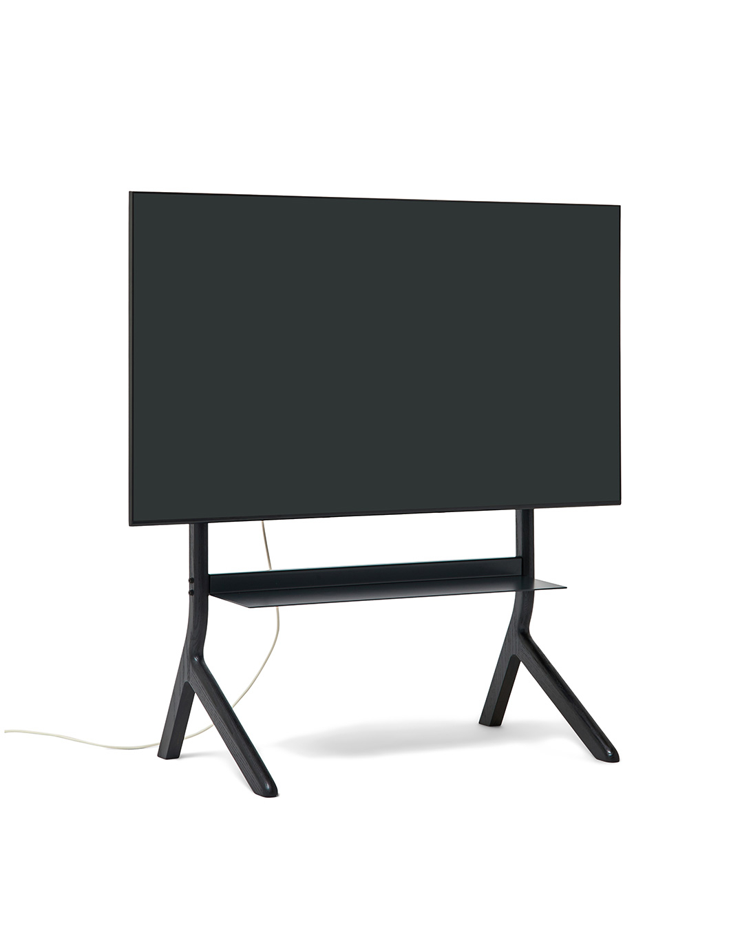 Etagère HOPPER pour support TV Charbon PEDESTAL