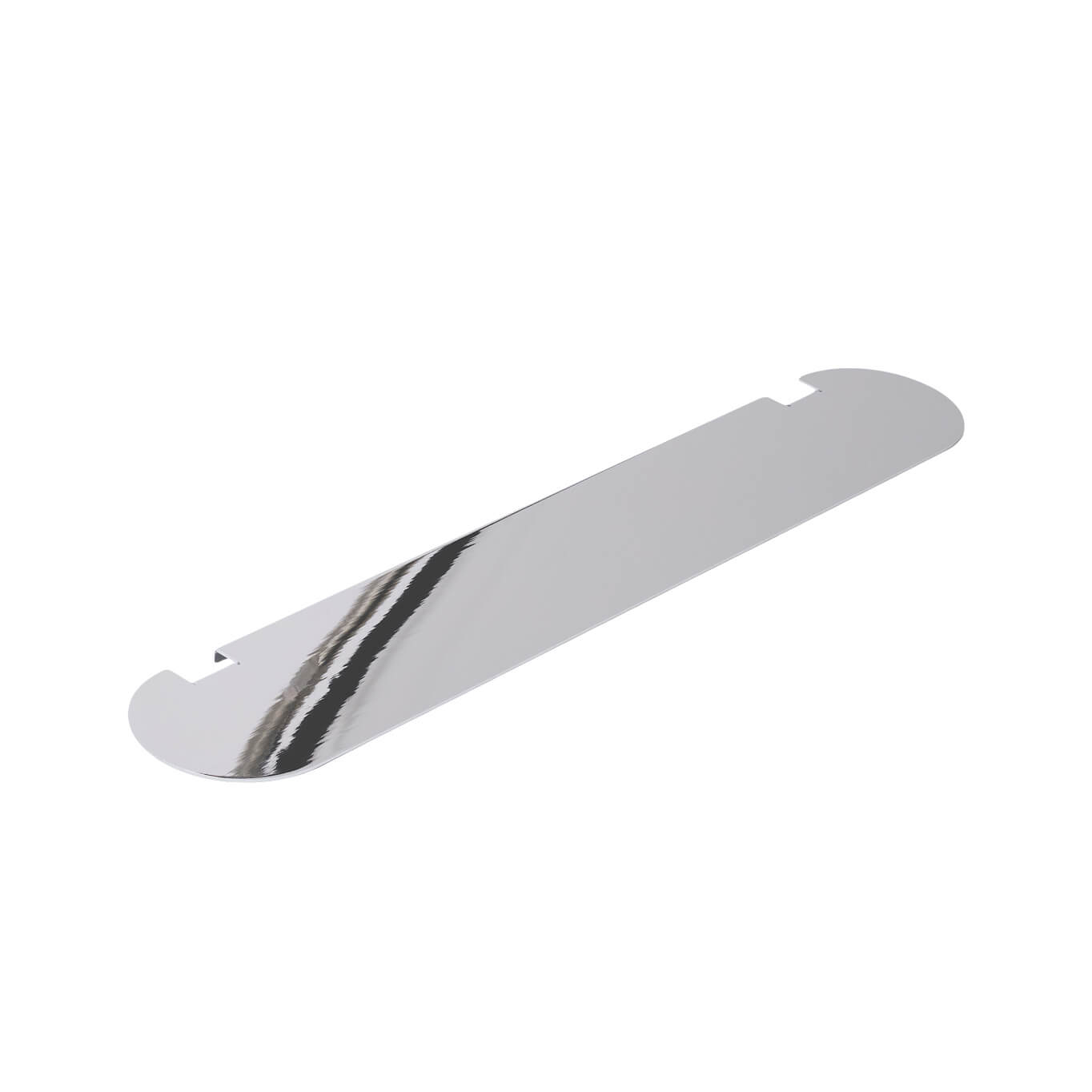 Étagère Pipe pour support TV Chrome PEDESTAL