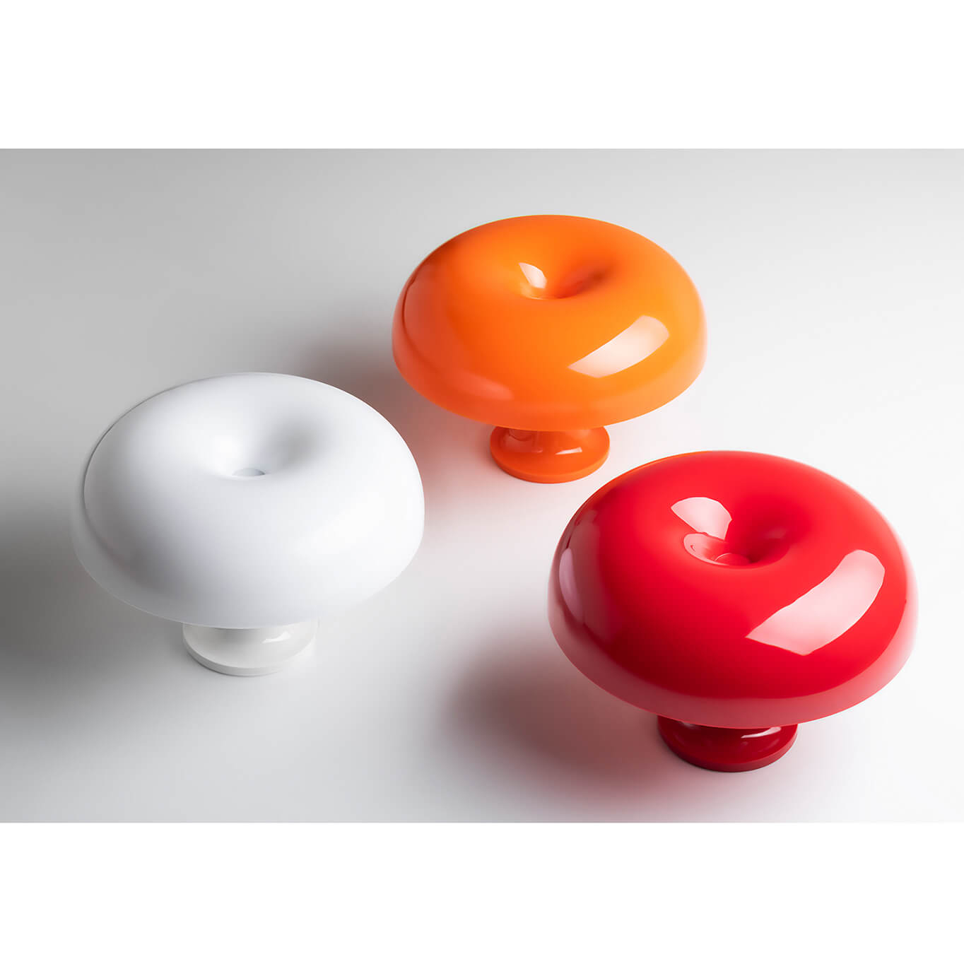 Lampe à poser NESSINO Orange opaque ARTEMIDE