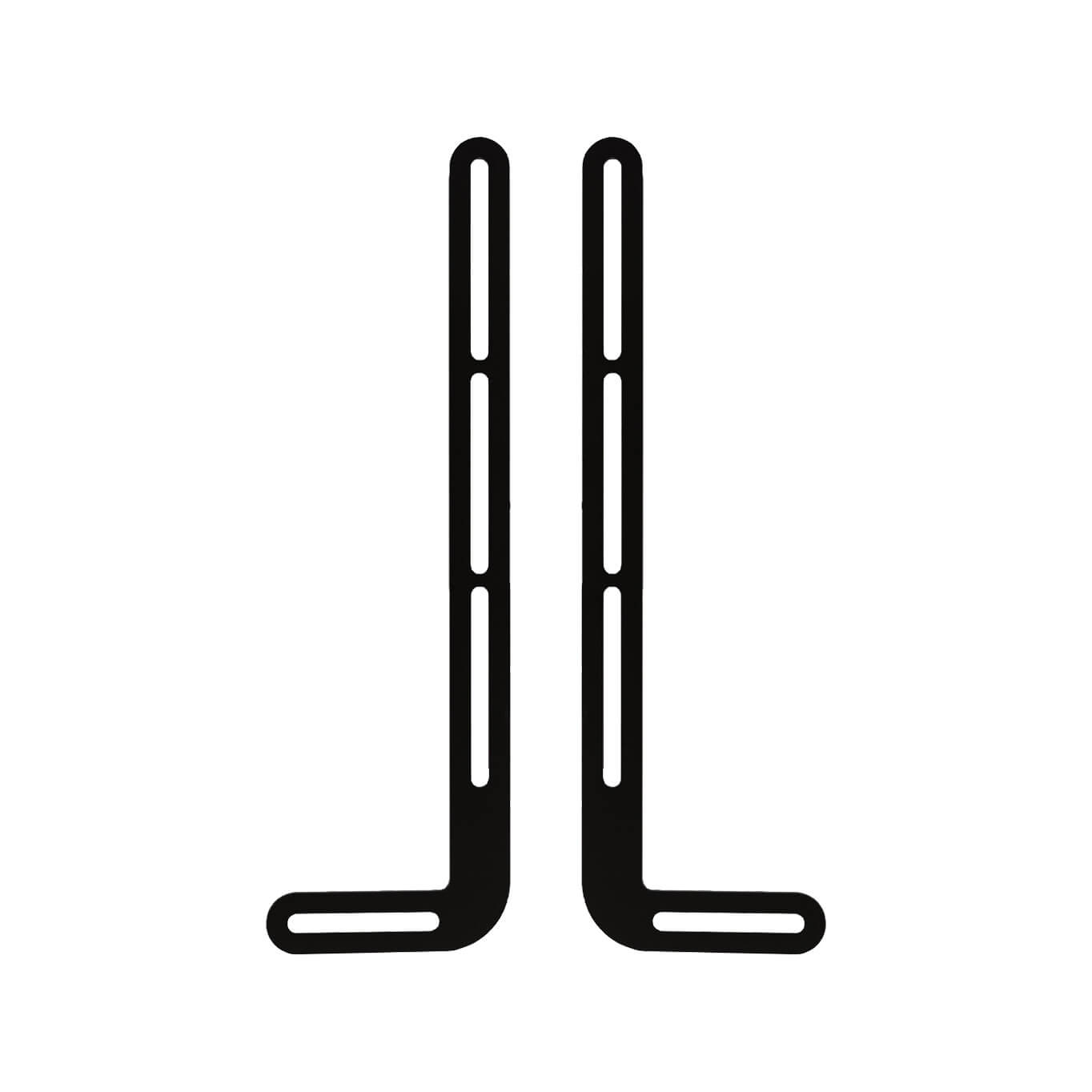 Set de support pour barre de son Charbon PEDESTAL