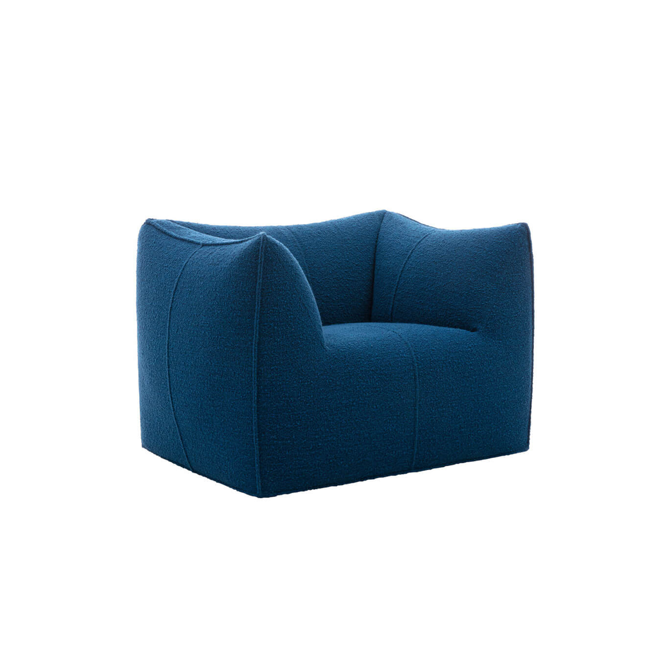 LA BAMBOLA Sila Bouclé bluette B&B ITALIA