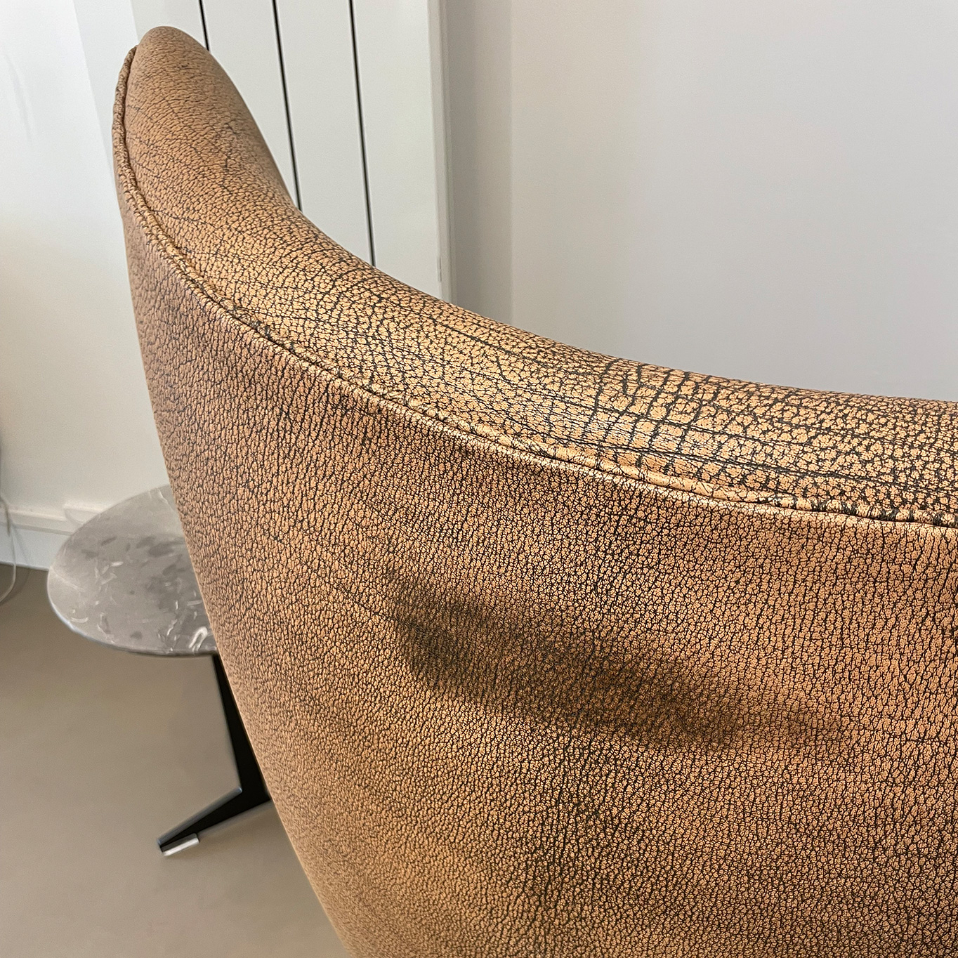 EGG Marron Cuir d'Asie FRITZ HANSEN
