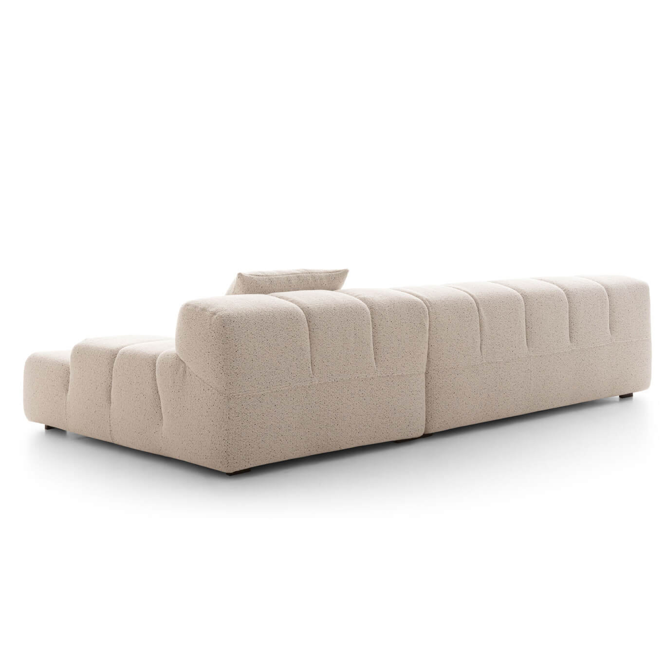 TUFTY-TIME angle droit Sambuco Bouclé blanc B&B ITALIA
