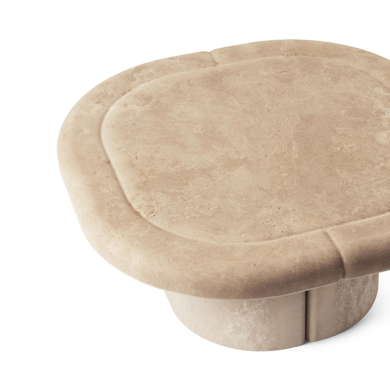 Table basse ALDER LOUNGE CARRÉ Sable MATER