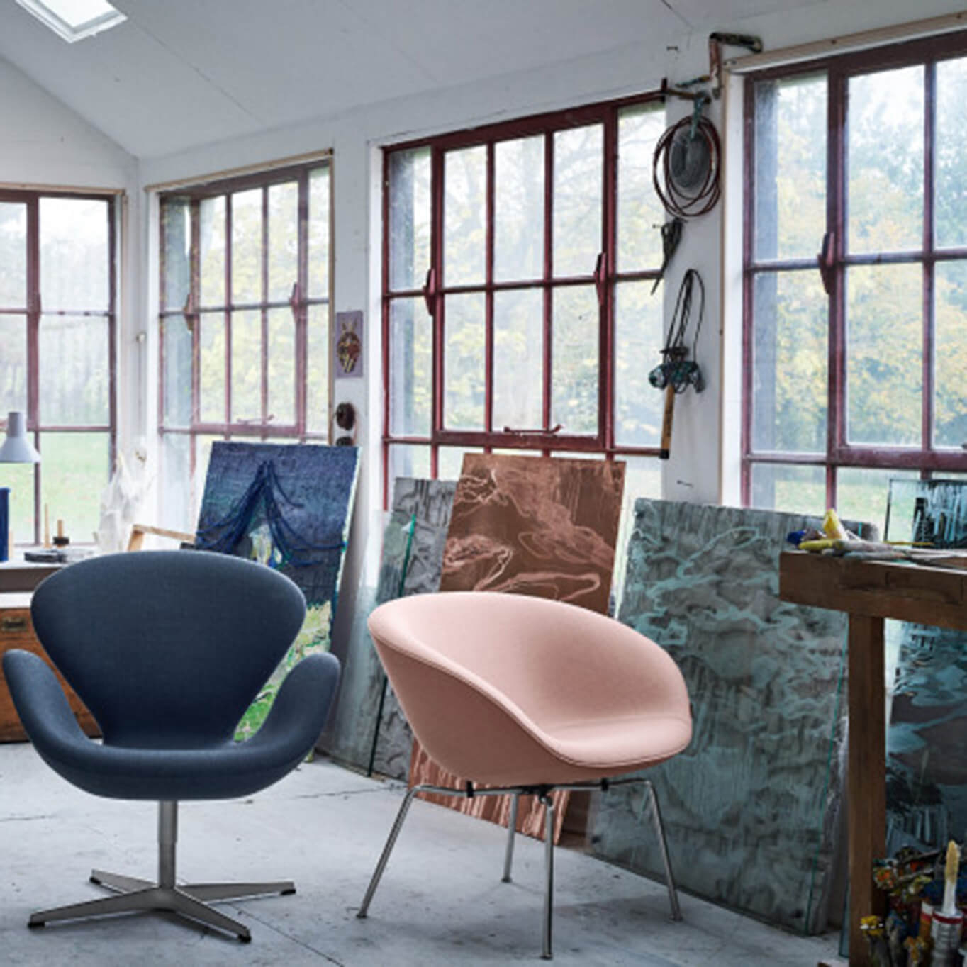 POT Tissu Capture Rose FRITZ HANSEN