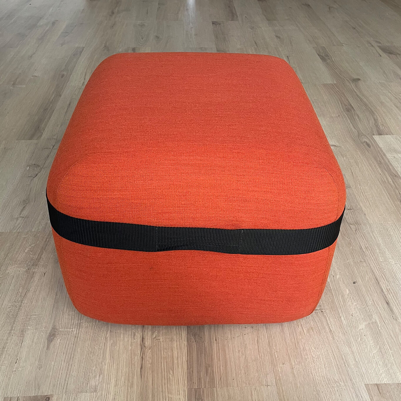 SEASON Tissu Crisp 4302 Rouge Orange VICCARBE