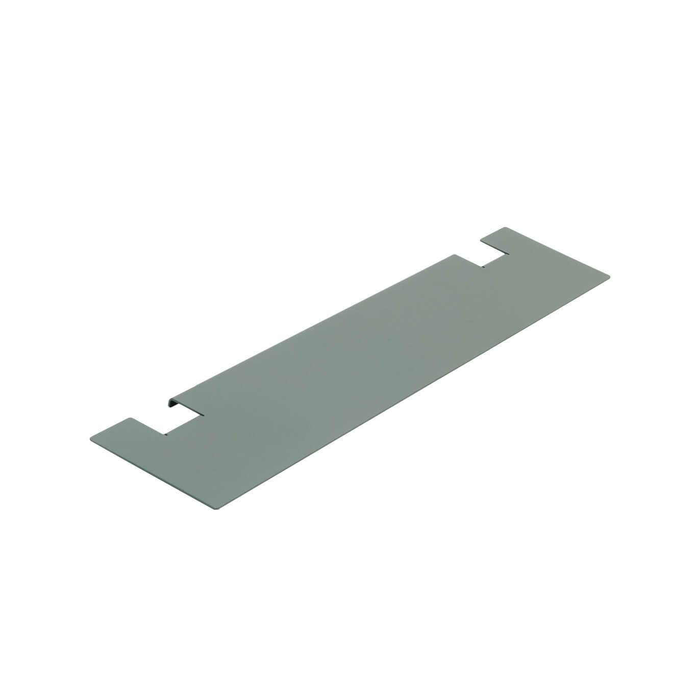 Etagère Plate pour support TV Vert Mousse PEDESTAL