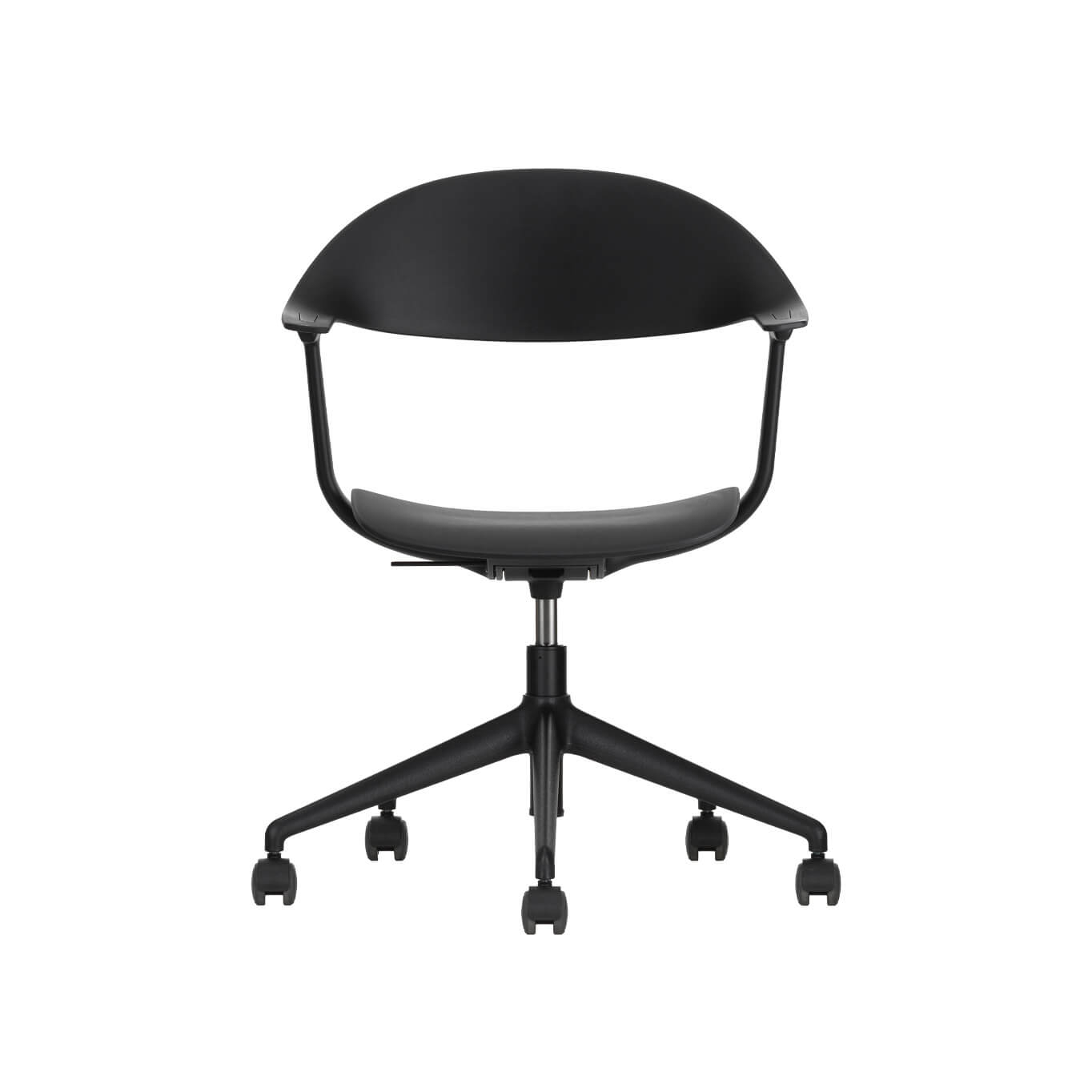 MYNT Plastique Epoxy noir 5 branches roulettes VITRA