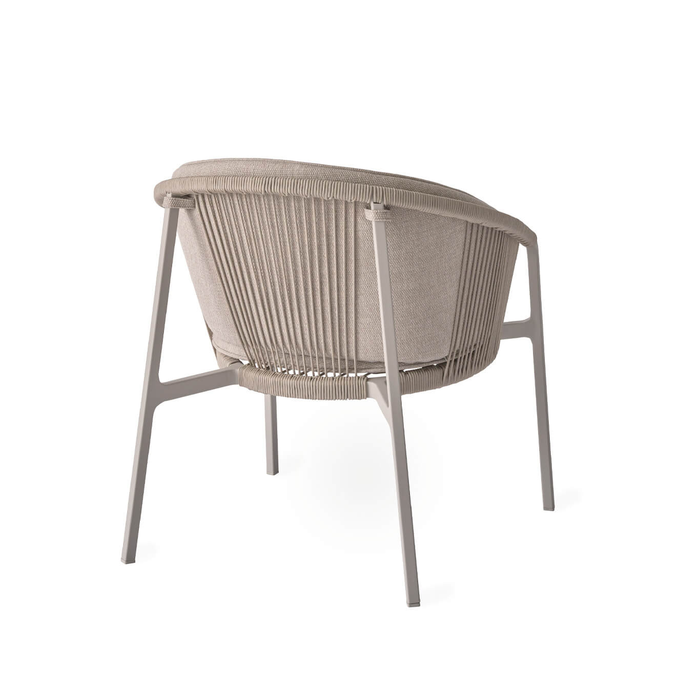 LAGRASSE LOUNGE avec coussin d'assise et dossier VIPP