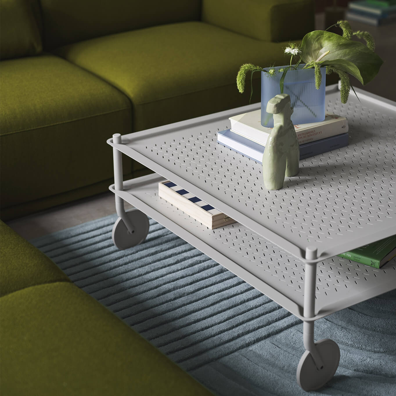 Table basse FLOW COFFEE Taupe MUUTO