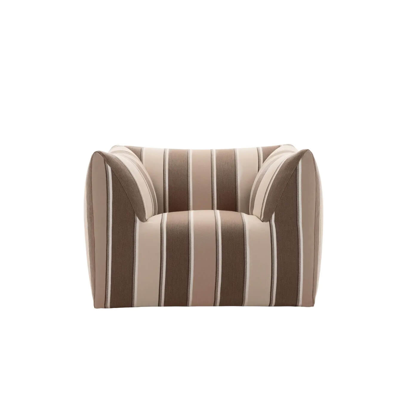 LA BAMBOLA Jacquard Lima raie sable B&B ITALIA