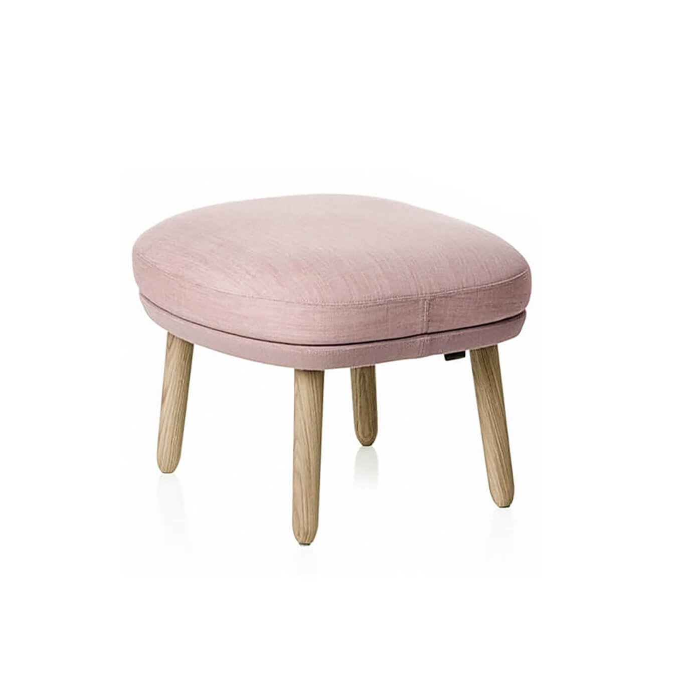 RO pieds bois et repose-pieds RO Rose clair Steelcut 605 Canvas 614 FRITZ HANSEN