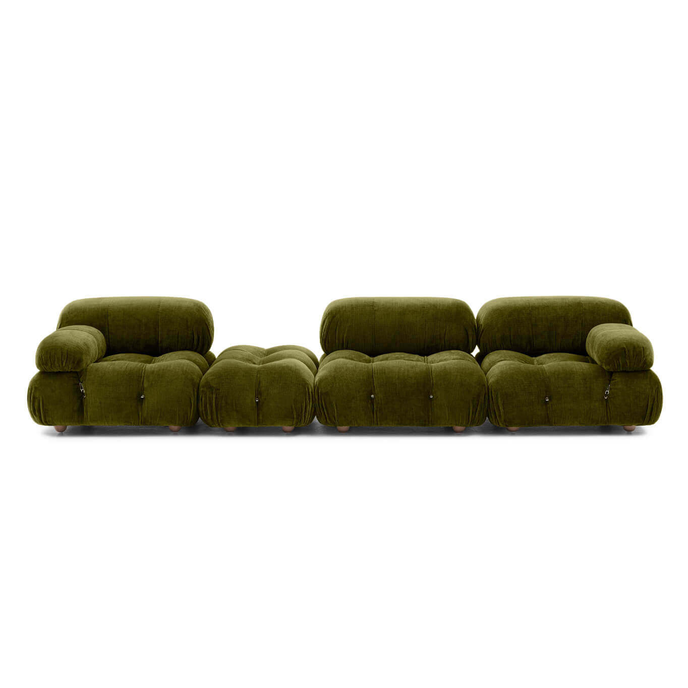 CAMALEONDA angulaire Chenille Enia Vert Olive BB ITALIA