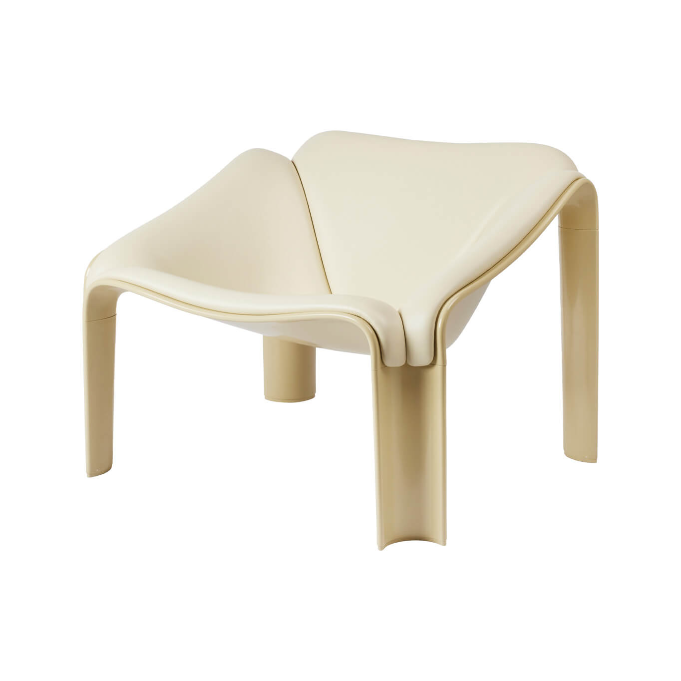 F300 Cuir Smooth Crème / Vert Pastel GUBI