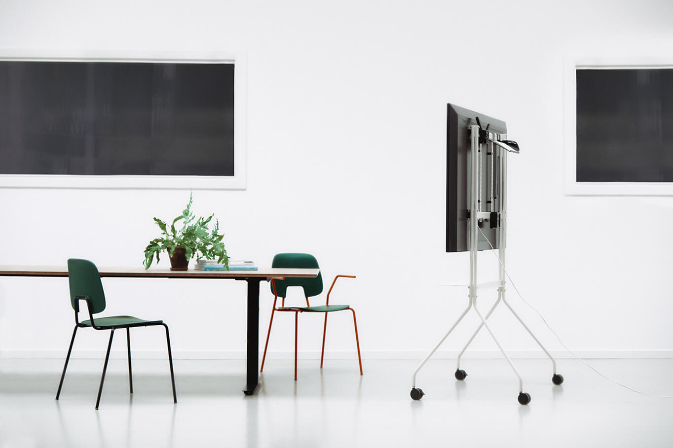 Support TV MOON PRO Charbon PEDESTAL