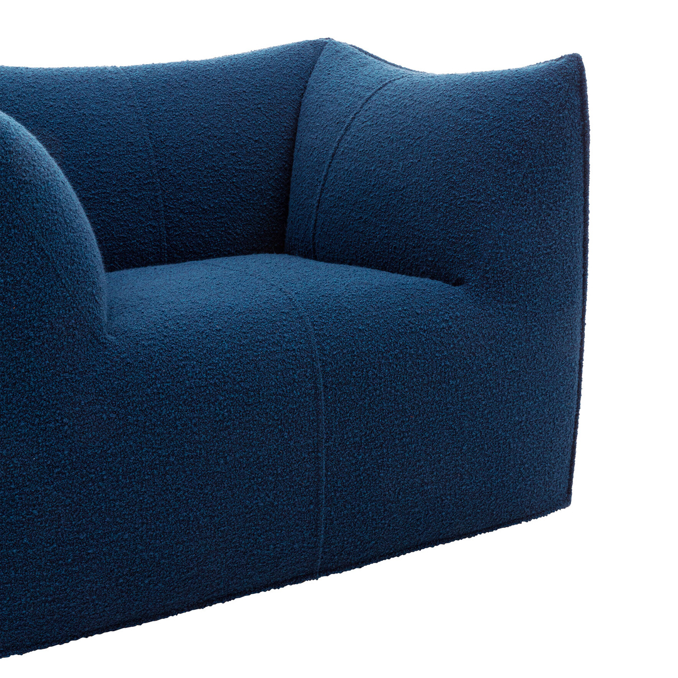 LA BAMBOLA Sila Bouclé bluette B&B ITALIA