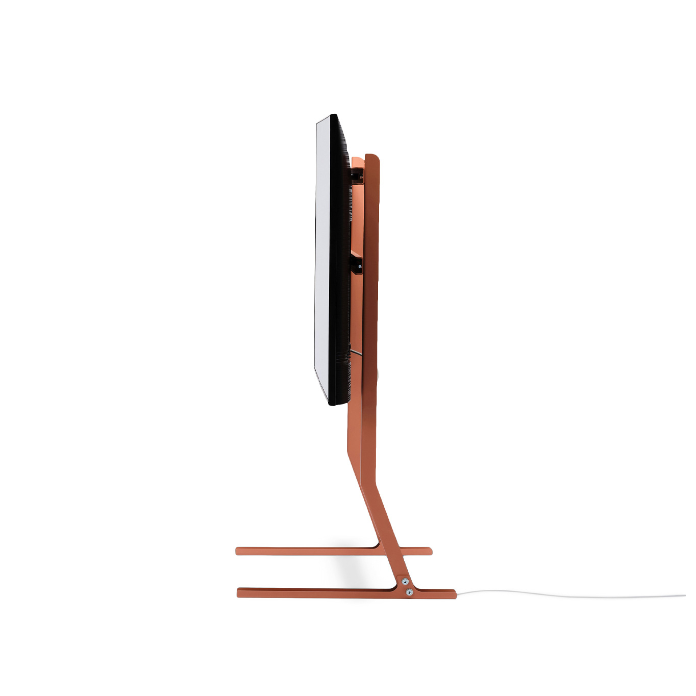 Meuble TV Support TV BENDY Haut Vieux Rose PEDESTAL