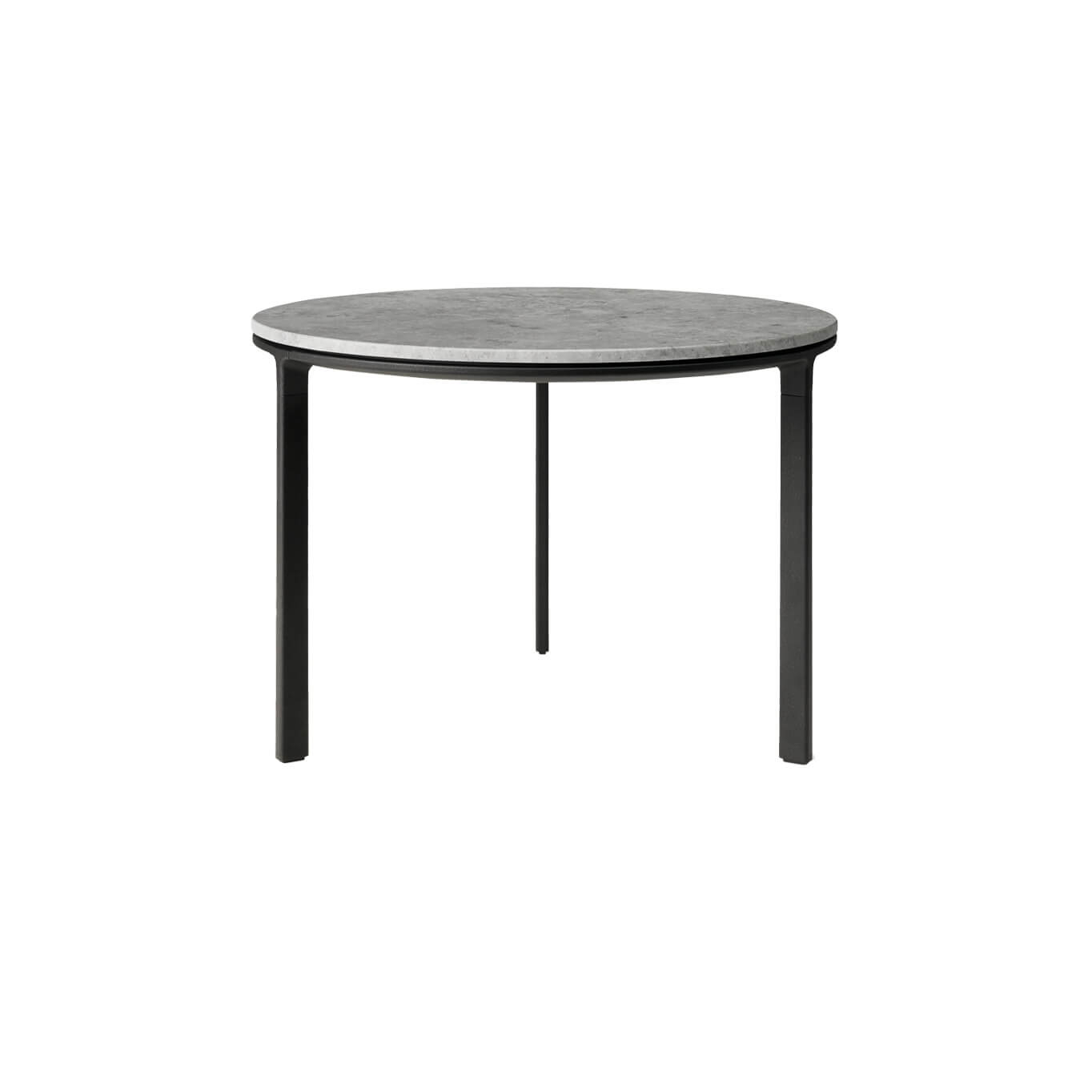 COFFEE TABLE Ø 60 Marbre Sky gris VIPP