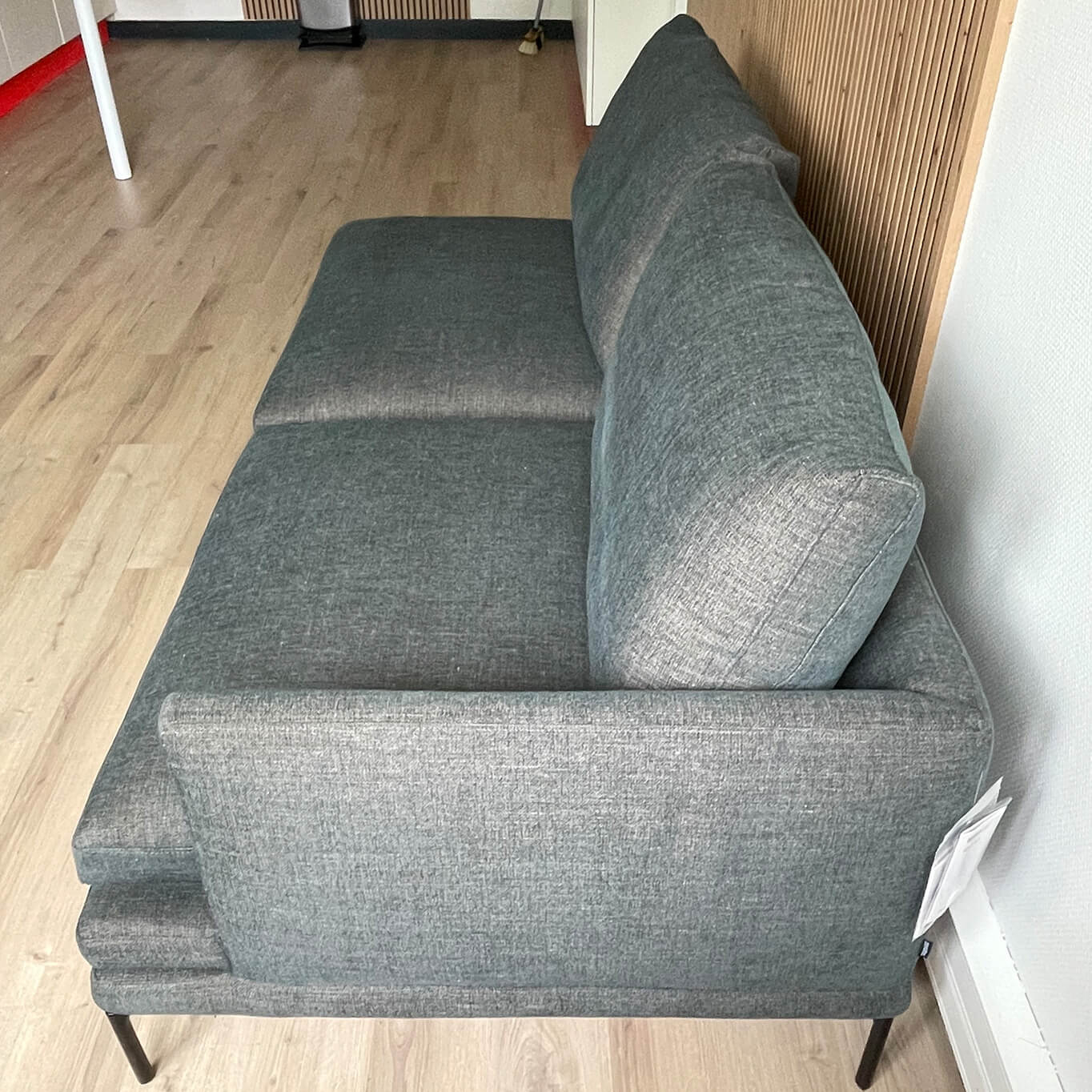 WILLIAM 2 places L 180 tissu Gris foncé 24805 ZANOTTA