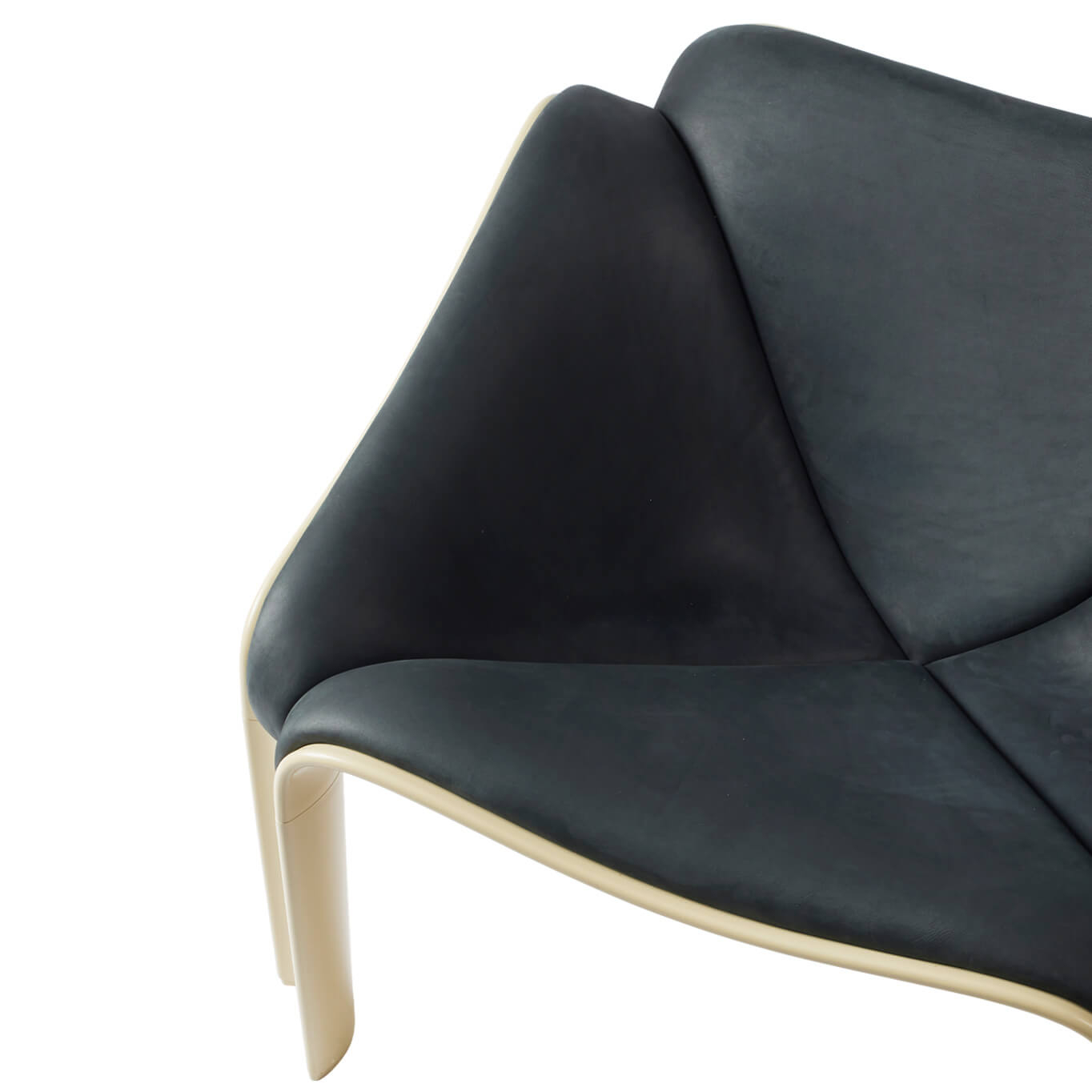 F300 Cuir Dunes noir / Vert Pastel GUBI