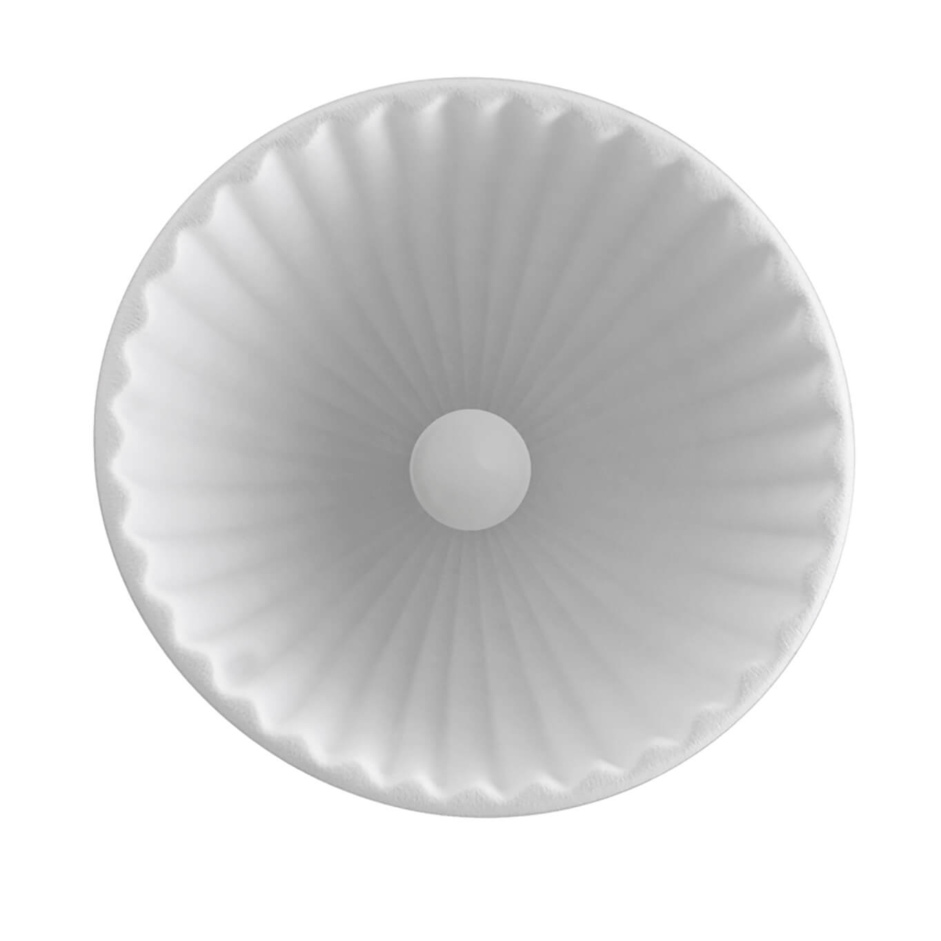 UNDER THE BELL Ø 55 Blanc mélange MUUTO