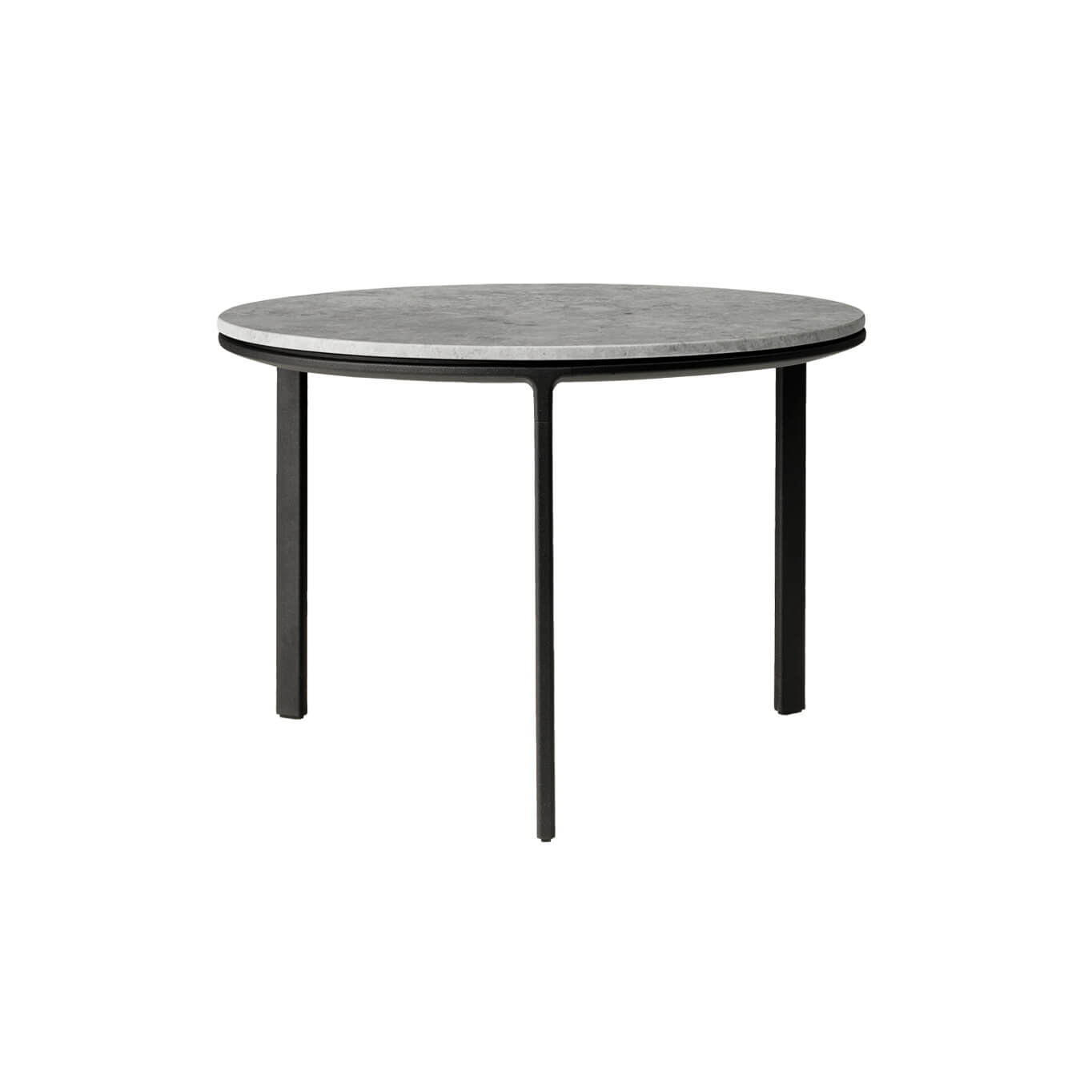 COFFEE TABLE Ø 60 Marbre Sky gris VIPP