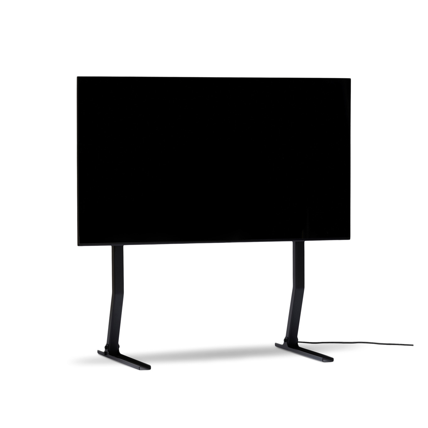 Meuble TV Support TV BENDY Haut Charbon PEDESTAL