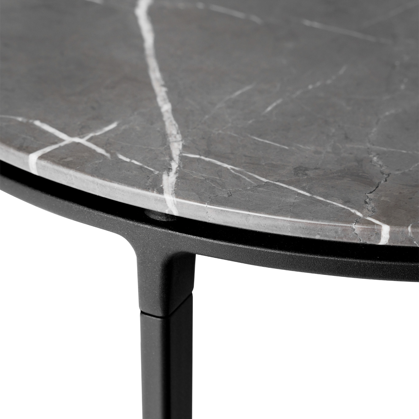 COFFEE TABLE Ø 90 Marbre Pietra gris VIPP