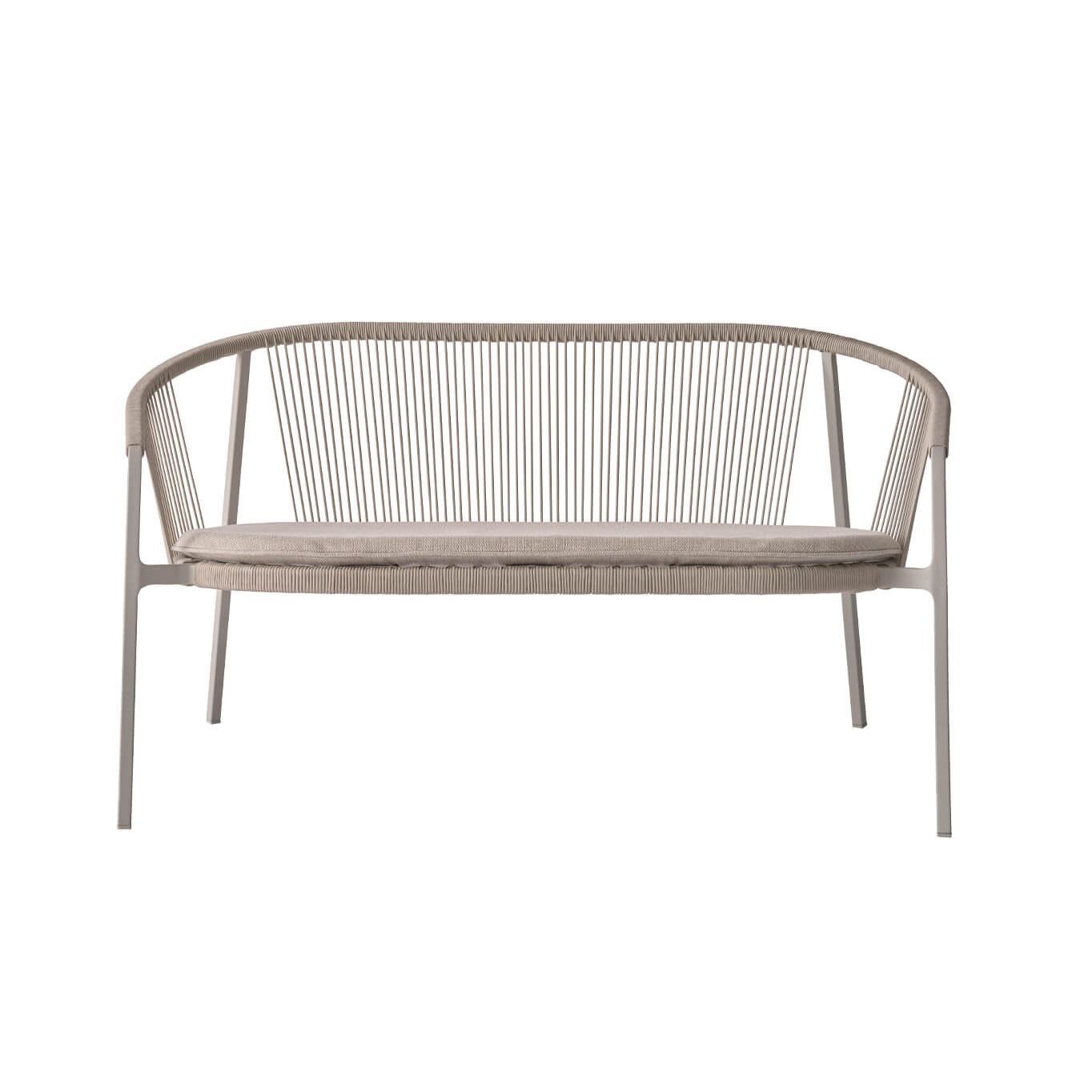 LAGRASSE 2 places avec coussin d'assise VIPP