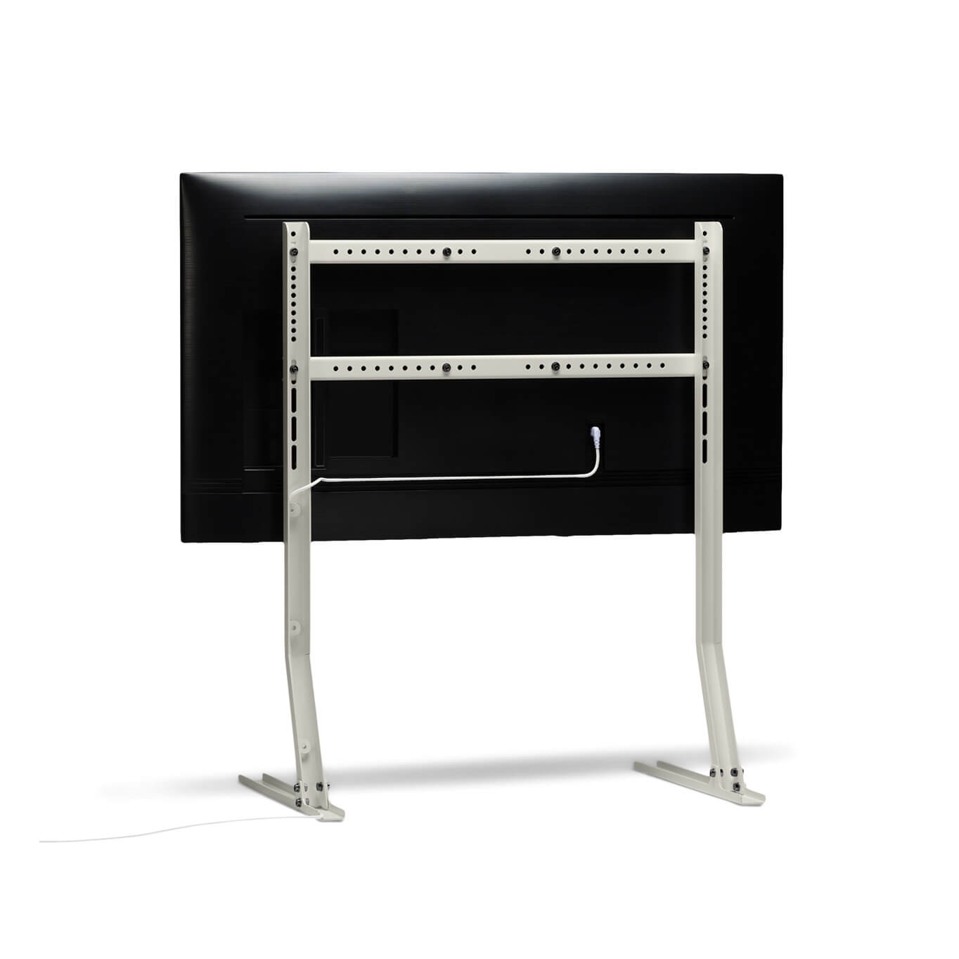 Meuble TV Support TV BENDY Haut Gris PEDESTAL