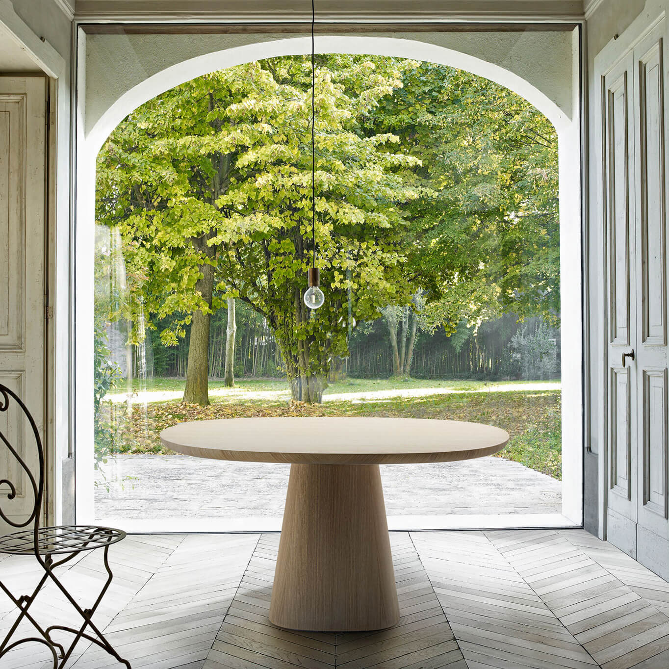 ALLURE O' L 125 Chêne clair brossé B&B ITALIA