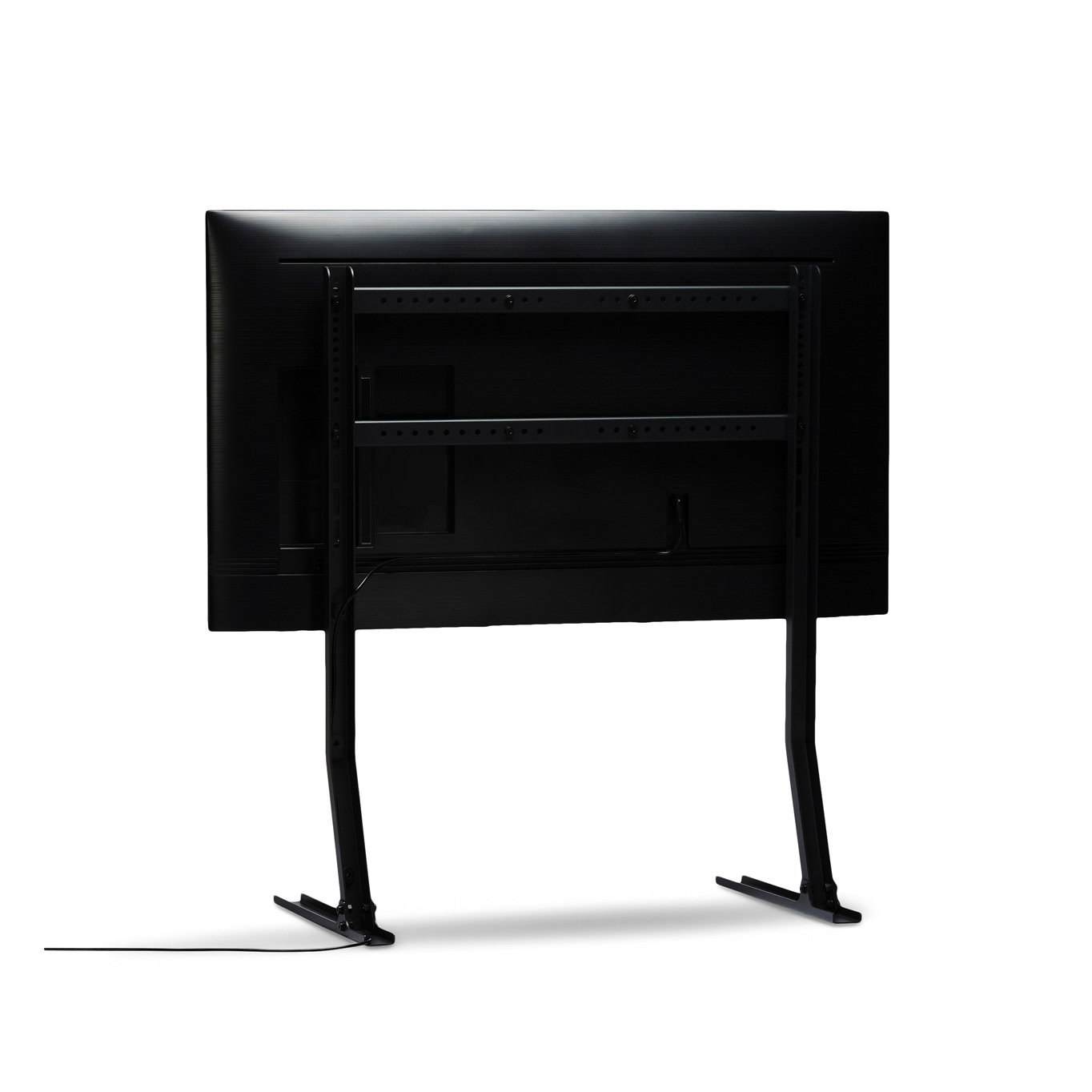 Meuble TV Support TV BENDY Haut Charbon PEDESTAL
