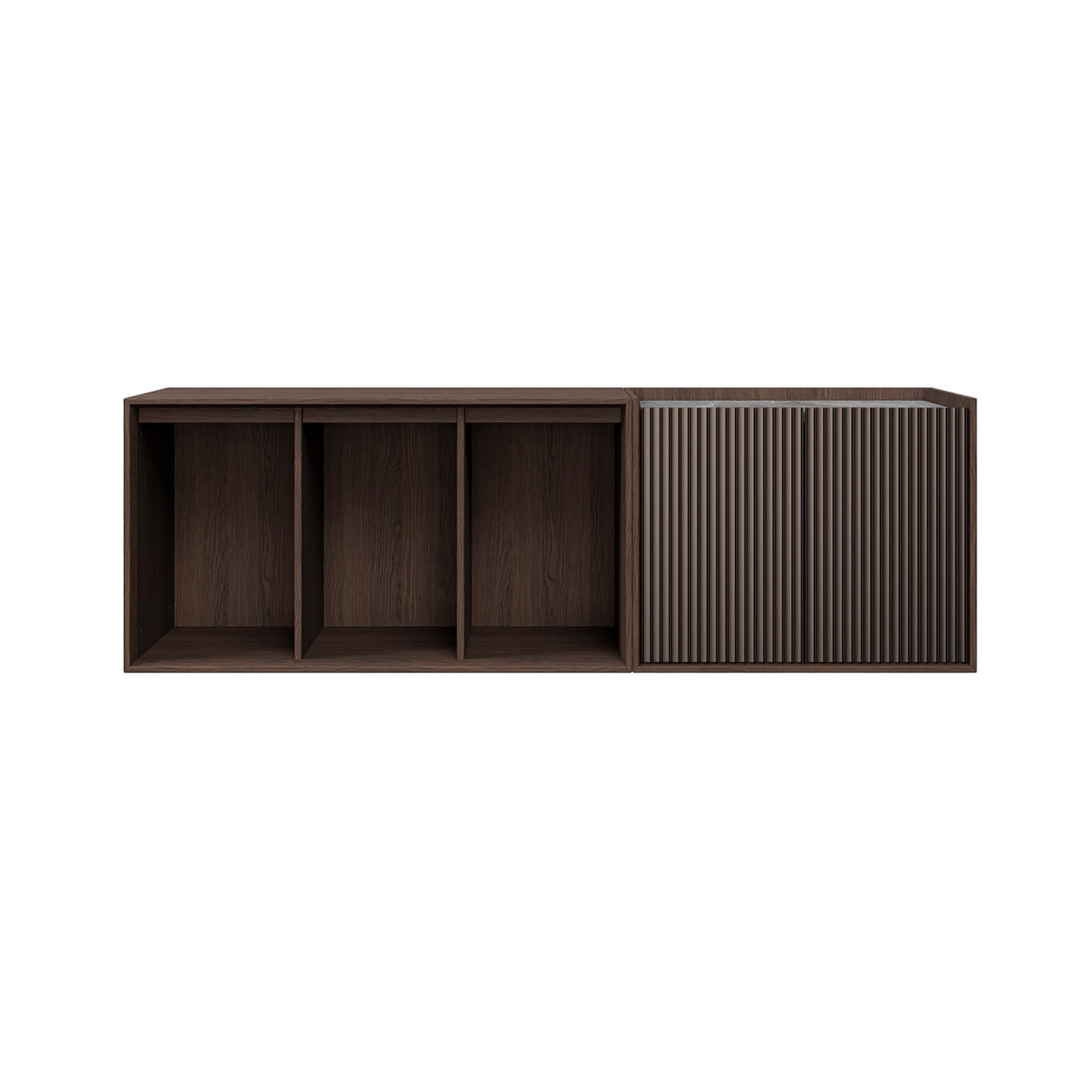 VIPP675 Buffet mural H5 L 150 Chêne Foncé VIPP