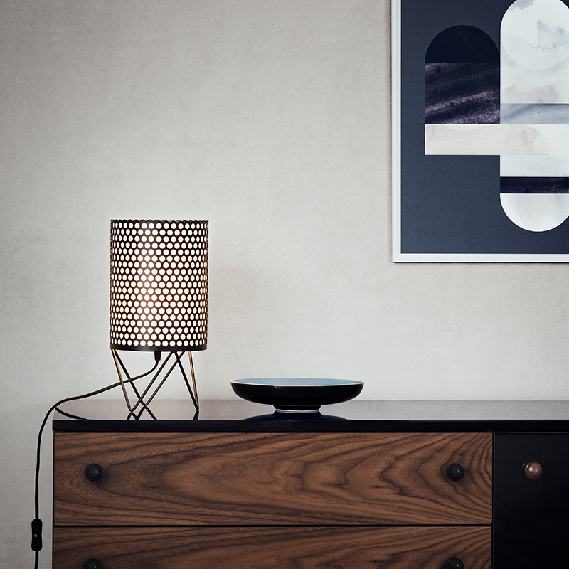 Lampe à poser PEDRERA ABC PD4 Noir GUBI