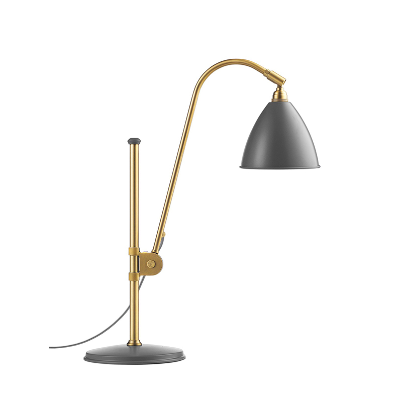Lampe à poser BESTLITE BL1 Laiton/ gris GUBI